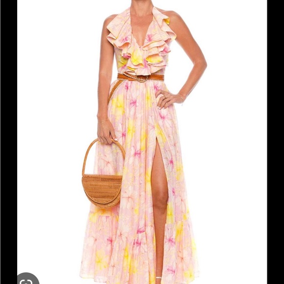 LoveShackFancy Halter Dress - Picture 2 of 5